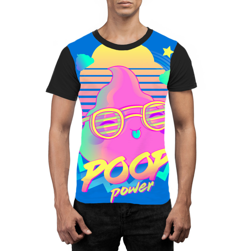 Poop Power Graphic T-shirt by kiwakgbarenv | Artistshot