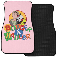 Bodger And Badger Retro Kids Tv Front Car Mat | Artistshot