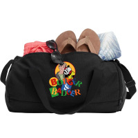 Bodger And Badger Retro Kids Tv Duffel Bag | Artistshot