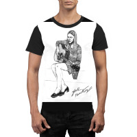 Joni M Original Ink Drawing Print Graphic T-shirt | Artistshot