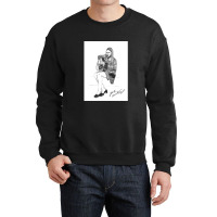 Joni M Original Ink Drawing Print Crewneck Sweatshirt | Artistshot