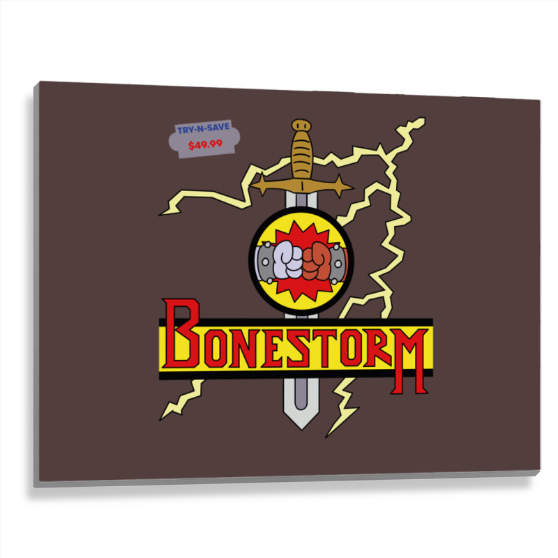 Bonestorm Metal Print Horizontal | Artistshot