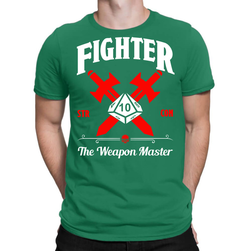 D&d Character Class Fighter T-shirt | Artistshot