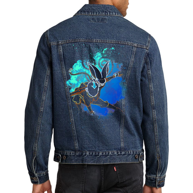 Soul Of The Airbending Men Denim Jacket by roziercompe1 | Artistshot