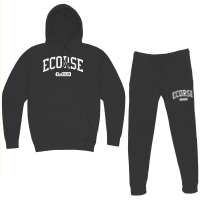 Ecorse Michigan Mi Vintage Athletic Sports Design T Shirt Hoodie & Jogger Set | Artistshot