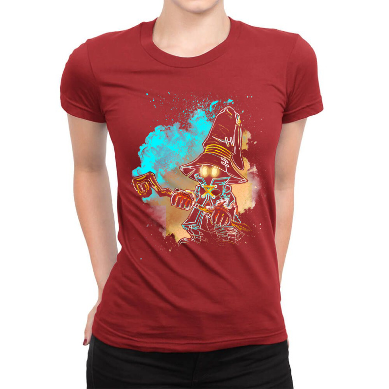 Soul Of The Black Mage Ladies Fitted T-Shirt by roziercompe1 | Artistshot