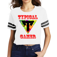 Gaming Tee For Gamer, Typicals Gamer Graphic, Typicals Gamer T Shirt Scorecard Crop Tee | Artistshot