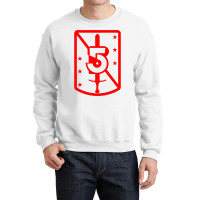 Army Of Light Sword And Shield Emblem Red Crewneck Sweatshirt | Artistshot