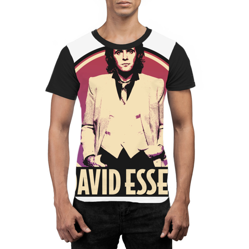 David Essex 70s Pop Music Graphic T-shirt | Artistshot