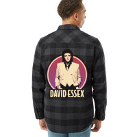 David Essex 70s Pop Music Flannel Shirt | Artistshot