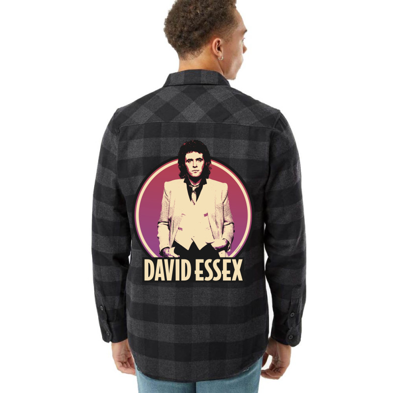 David Essex 70s Pop Music Flannel Shirt | Artistshot