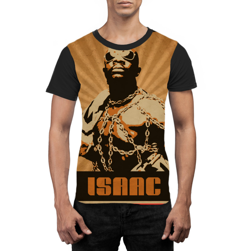 Isaac Hayes Graphic T-shirt | Artistshot