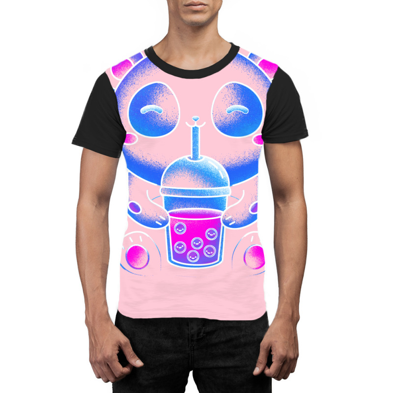 Soul Of The Bubble Tea Panda Graphic T-shirt by roziercompe1 | Artistshot