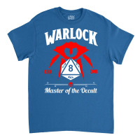 D&d Character Class Warlock Classic T-shirt | Artistshot