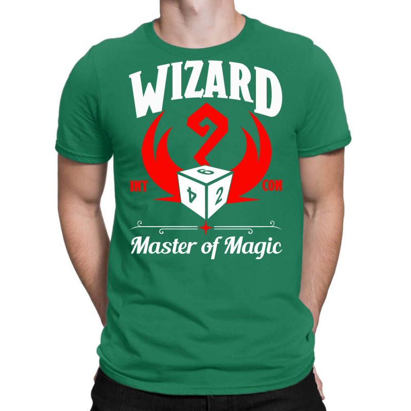 D&d Character Class Wizard T-shirt | Artistshot