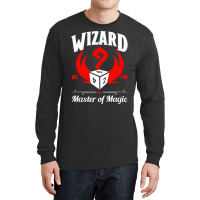 D&d Character Class Wizard Long Sleeve Shirts | Artistshot