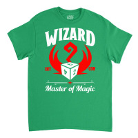 D&d Character Class Wizard Classic T-shirt | Artistshot