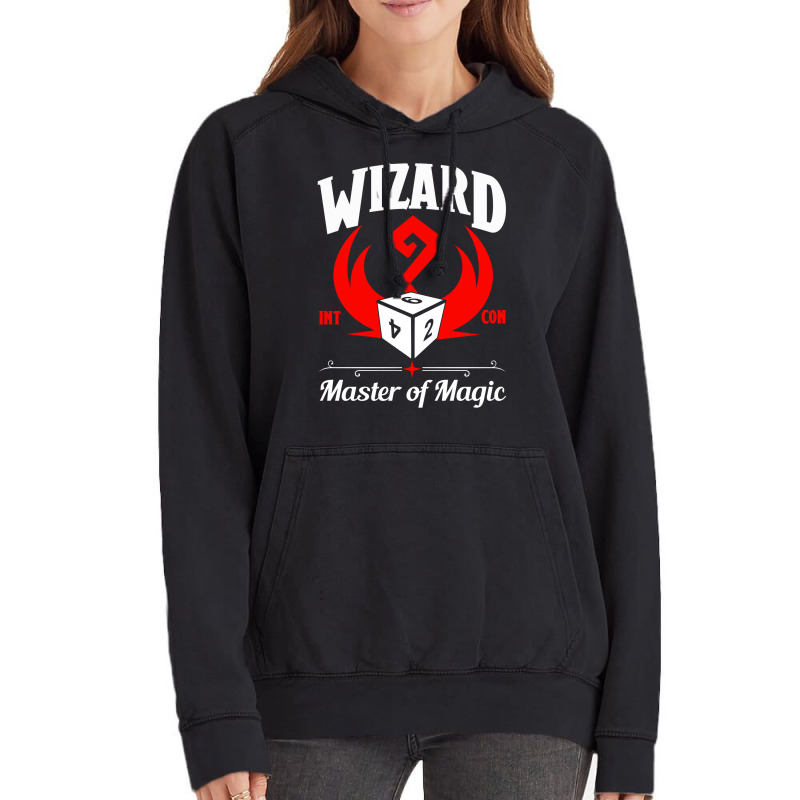 D&d Character Class Wizard Vintage Hoodie | Artistshot