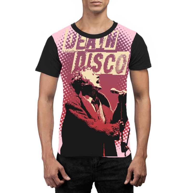 Death Disco Image Post Punk Graphic T-shirt | Artistshot