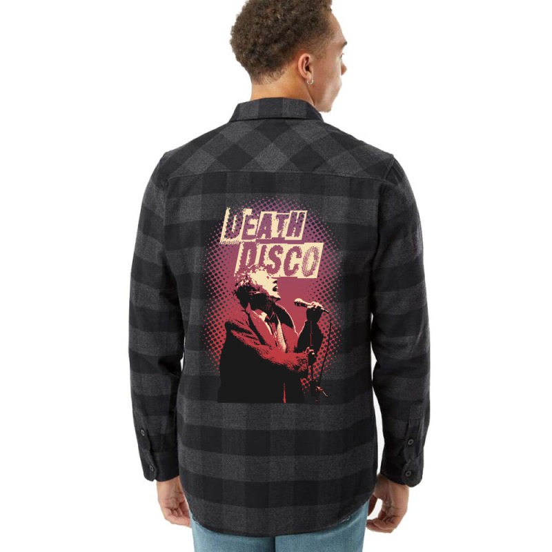 Death Disco Image Post Punk Flannel Shirt | Artistshot