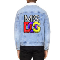 Ms, Dos Operating System Unisex Sherpa-lined Denim Jacket | Artistshot