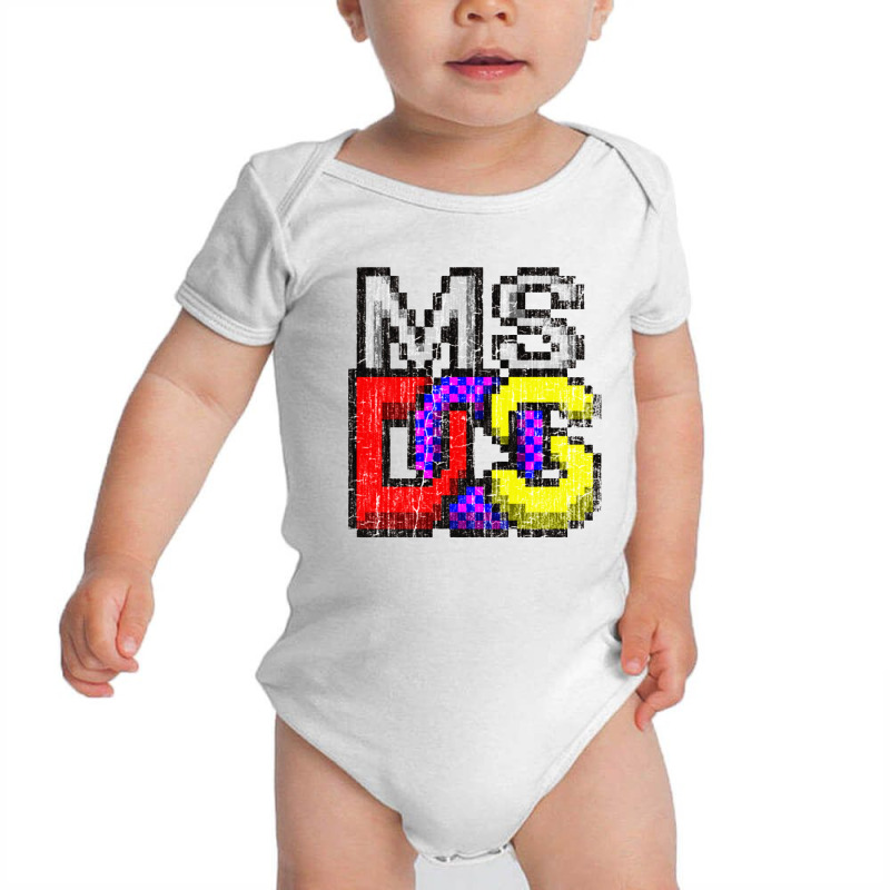 Ms, Dos Operating System Baby Bodysuit by Blackbubbles | Artistshot