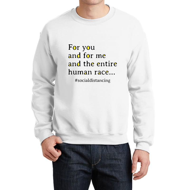 Song And Social Distancing Crewneck Sweatshirt | Artistshot