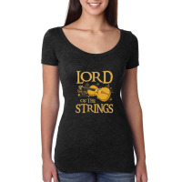 Lord Of The Strings Violin Women's Triblend Scoop T-shirt | Artistshot