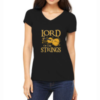 Lord Of The Strings Violin Women's V-neck T-shirt | Artistshot