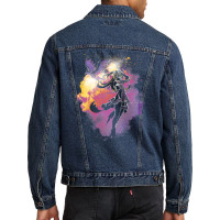 Soul Of The Electro Raven Men Denim Jacket | Artistshot