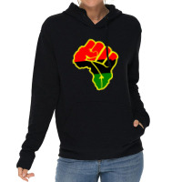 Frican Map  Black History Lightweight Hoodie | Artistshot