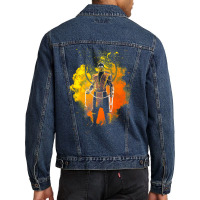 Soul Of The Fire Ninja Men Denim Jacket | Artistshot