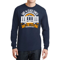 Back To The Future Save The Hill Valley Clock Tower Long Sleeve Shirts | Artistshot