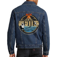 Visit Fiji   Home Of Wet Look Knitwear And Leaping Mutton Men Denim Jacket | Artistshot