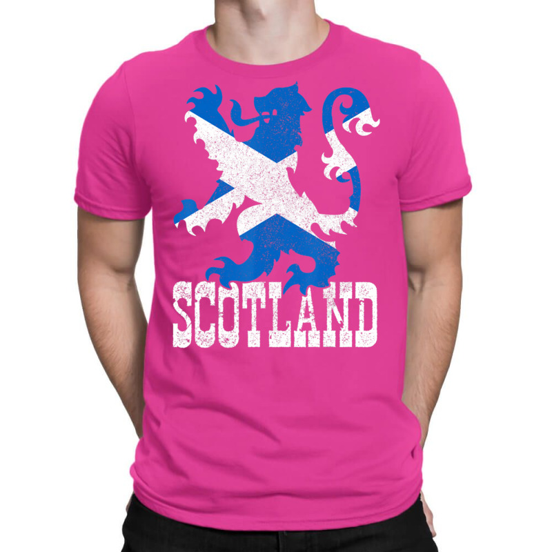 Scotland Vintage Lion Scottish Flag Pride Uk T-shirt | Artistshot