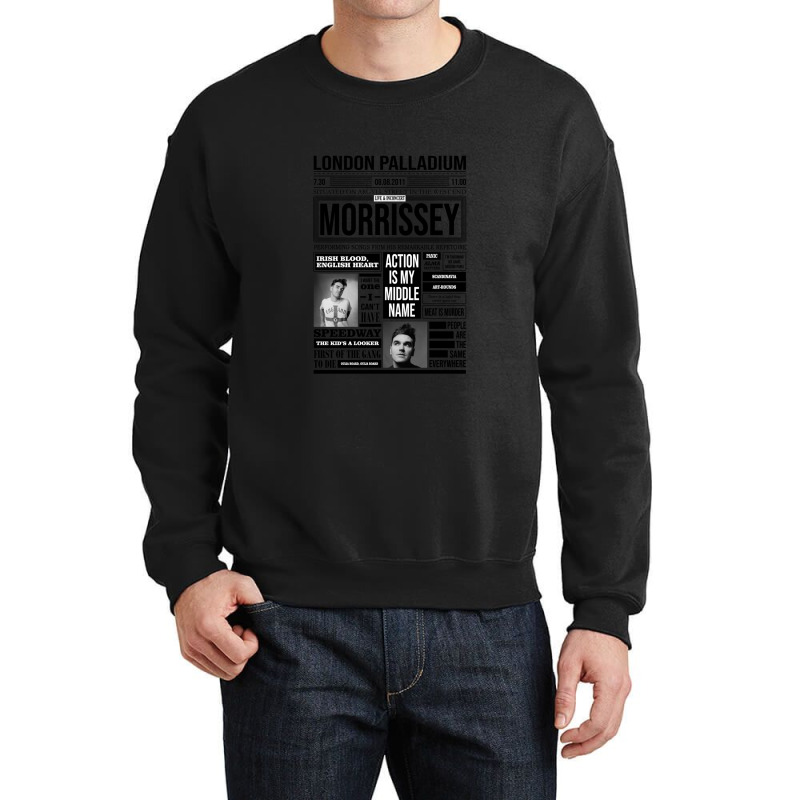 Moz Palladium Black Crewneck Sweatshirt by RosalieSuzanneGibson | Artistshot