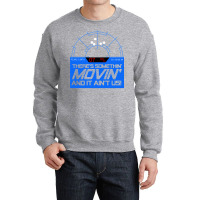 Motion Tracking   Somethin' Movin' Crewneck Sweatshirt | Artistshot