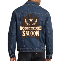 Rock Ridge Saloon Men Denim Jacket | Artistshot