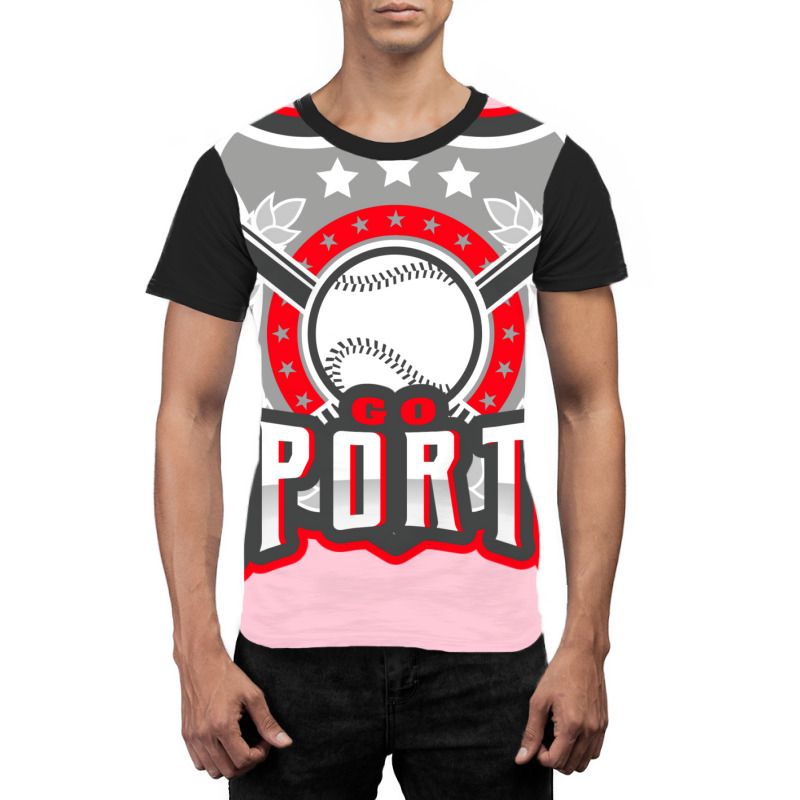 Go Sports   Baseball Fan Graphic T-shirt by osetekodzot | Artistshot