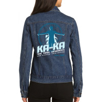 Ka Ka Time Travel Experiments Ladies Denim Jacket | Artistshot