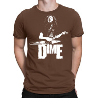 Dime   White Stencil T-shirt | Artistshot