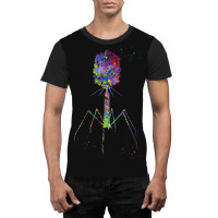 Bacteriophage Graphic T-shirt | Artistshot