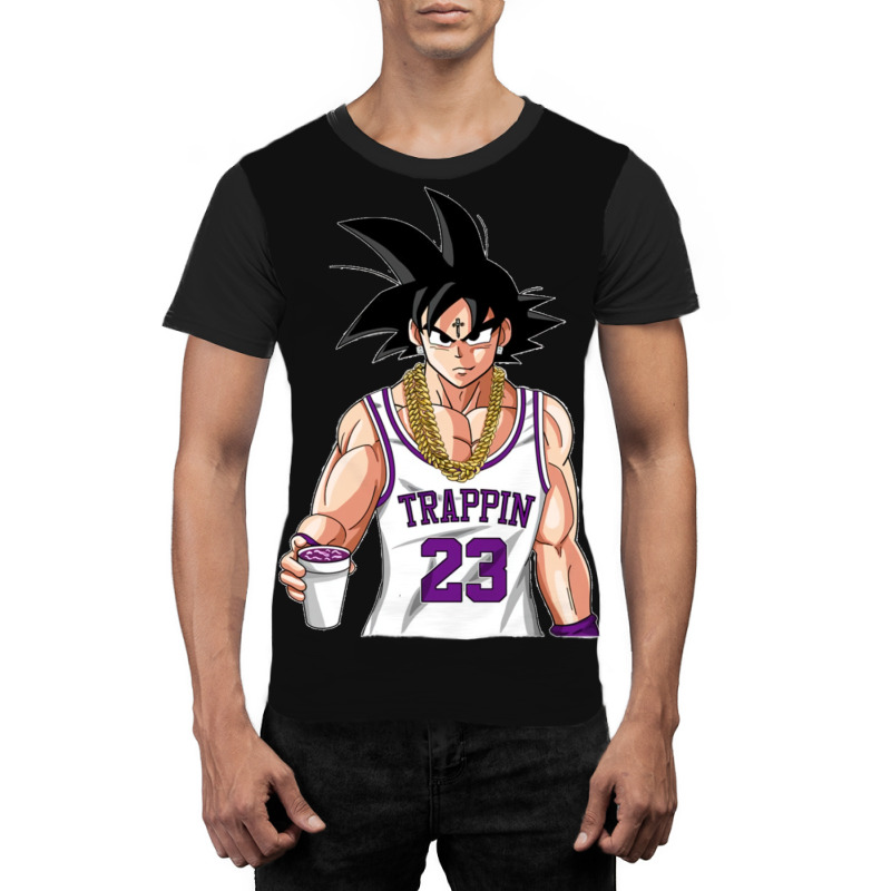 Trap Goku Graphic T-shirt | Artistshot