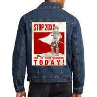 Marth Propaganda Poster Men Denim Jacket | Artistshot