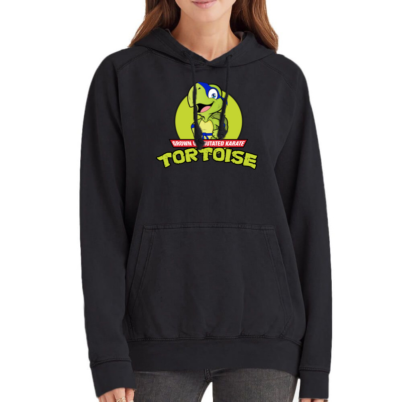 Grown Up Mutated Karate Tortoise Vintage Hoodie by osetekodzot | Artistshot