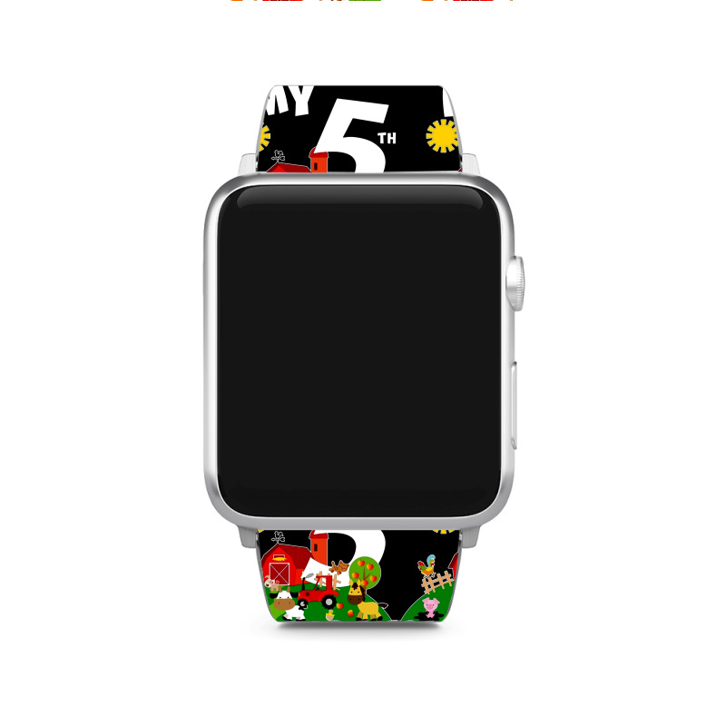 5 Year Old Farm My 5th Birthday Apple Watch Band | Artistshot