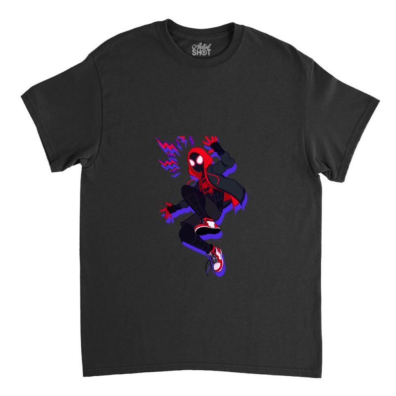 Miles Morales Spiderverse Classic T-shirt by FlorencioVGonzales | Artistshot