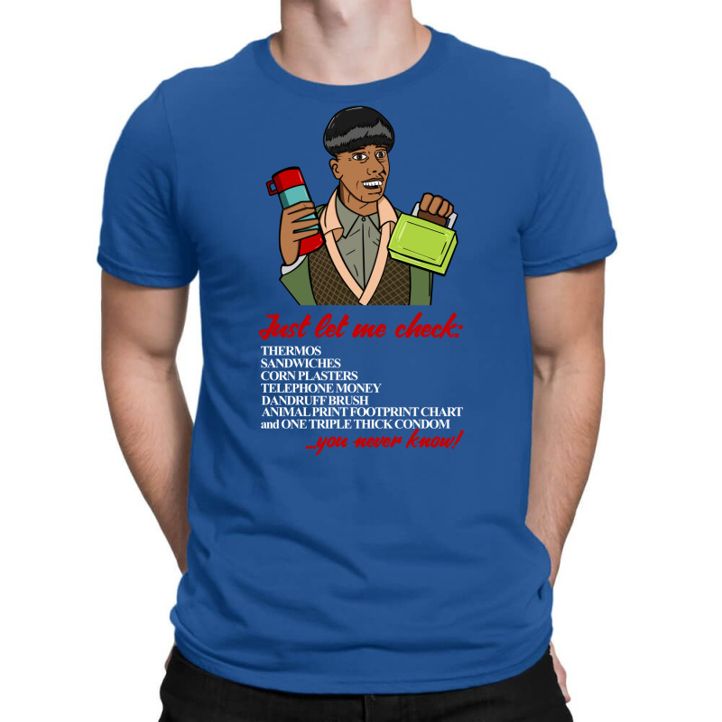 Duane Dibbley Let Me Check T-shirt | Artistshot