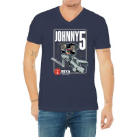 Nova Laboratories Johnny Five V-neck Tee | Artistshot