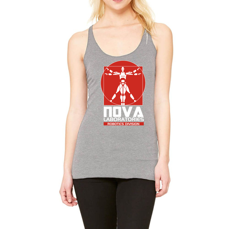 Nova Laboratories Robotics Division Racerback Tank by semiyayunbox | Artistshot